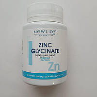 Цинка Глицинат БАД в капсулах 60 шт по 500 mg / Zinc Glycinate - источник цинка