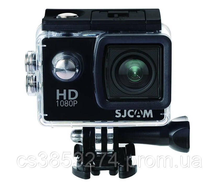 Экшн камера Sjcam SJ4000 Black качественная, Экшн камера 1080p на шлем для экстрима, Мини видеокамеры - фото 2 - id-p2044056898