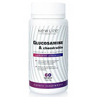 Глюкозамин + Хондроитин + МСМ / Glucosamine + Chondroitin + MSM таблетки 60 шт по 1150 mg New life