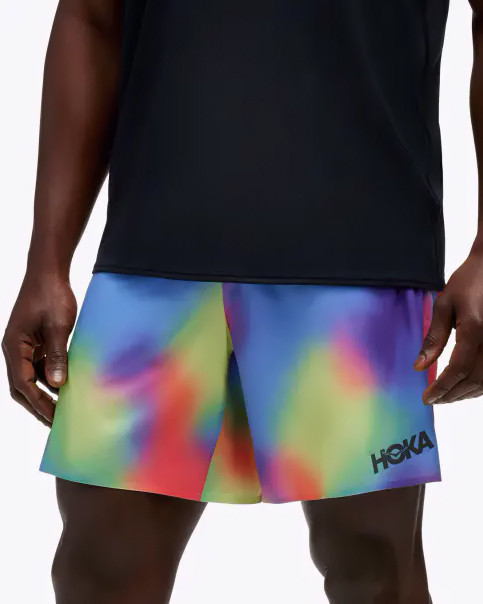 Шорти для бігу чоловічі HOKA SHORT 7" 1135028 Multi