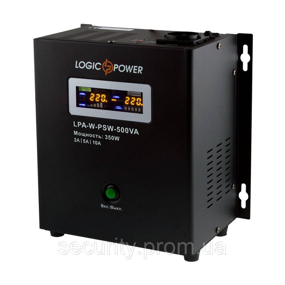 Джерело безперебійного живлення LogicPower LPA-W-PSW-500VA 350 Вт, 2A/5A/10A, 220 В