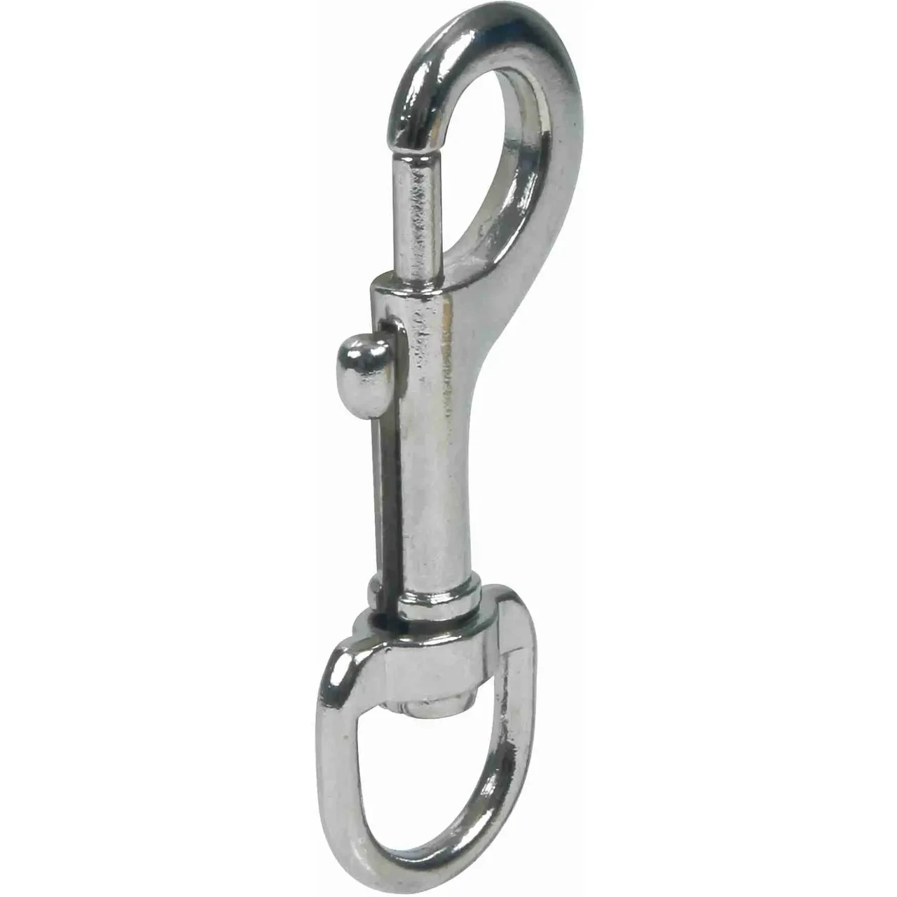 Карабін 3 великий хром амуніція Trixie для прив'язі собак 19 мм 2273, фото 1