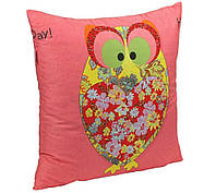 Подушка Руно декоративная Owl Red