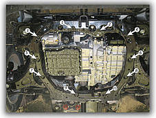 Захист двигуна Kia Sorento 2 XM 2009-2012 (Кіа Соренто), фото 4
