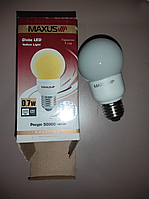 LED Лампа 0.7w кольорова жовта Maxus 1-LED-626