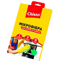 Салфетки для уборки Chisto Микрофибра для мебели и техники 1шт. (4820164151051) a