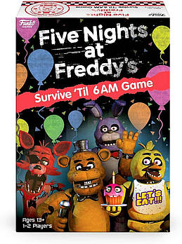 Настільна гра Фанко П'ять ночей з Фредді Доживи до 6 ранку Funko Five Nights at Freddy's Survive Til 6AM