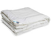 Ковдра дитяча силіконова Руно антиалергенна зимова біла 140x105 см