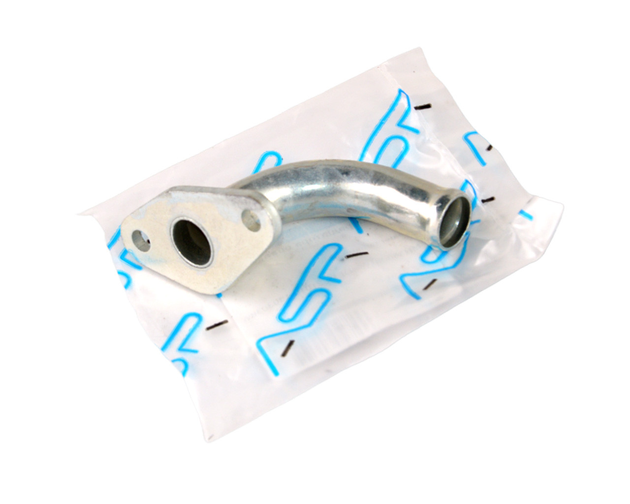 Трубка обігрівача головки блока ВАЗ 2101-07 (крива) посилена, білий цинк