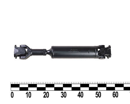 Вал карданний ВАЗ 2121-214 перед., квадратний фланець, кор. уп., фото 2