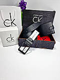 Подарунковий набір гаманець і ремінь Calvin Klein з натуральної шкіри, фото 2