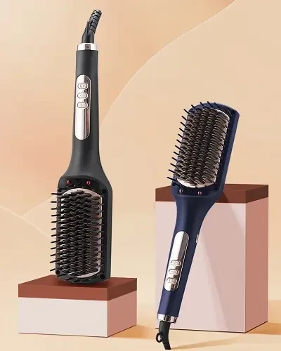 Гребінець Електричний DSP 11009 60 Вт, Щітка Випрямляч для Укладання Волосся, Стайлер