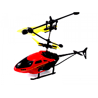 Вертолет с сенсорным управлением летает от руки Sky Shock Красный