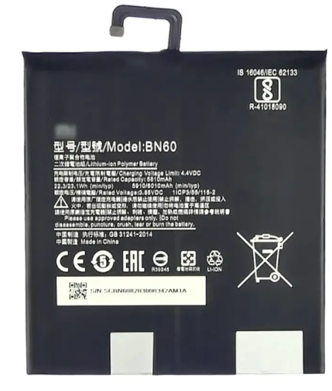 Акумулятор Xiaomi BN60 оригінал Китай Mi Pad 4 6010 mAh, фото 1