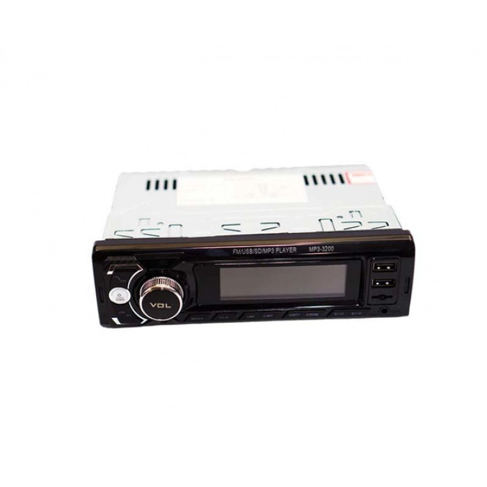 Автомагнітола 3200 ISO+FM+USB+AUX+Bluetooth 4x50W 1Din магнітолу з пультом