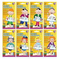 Закладки для книг Cool For School пластиковые Occupations 8 шт (CF61425) a