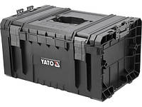 Ящик з 5 секціями для органайзерів YATO 240х 450х 320 мм, 23В для складаних модулів S12, S1 [1] YT-09163