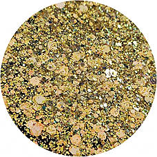 ГЛІТЕР СУХИЙ ГОЛОГРАФІЧНИЙ MIX CHUNKY GLITTER 10 g, фото 6