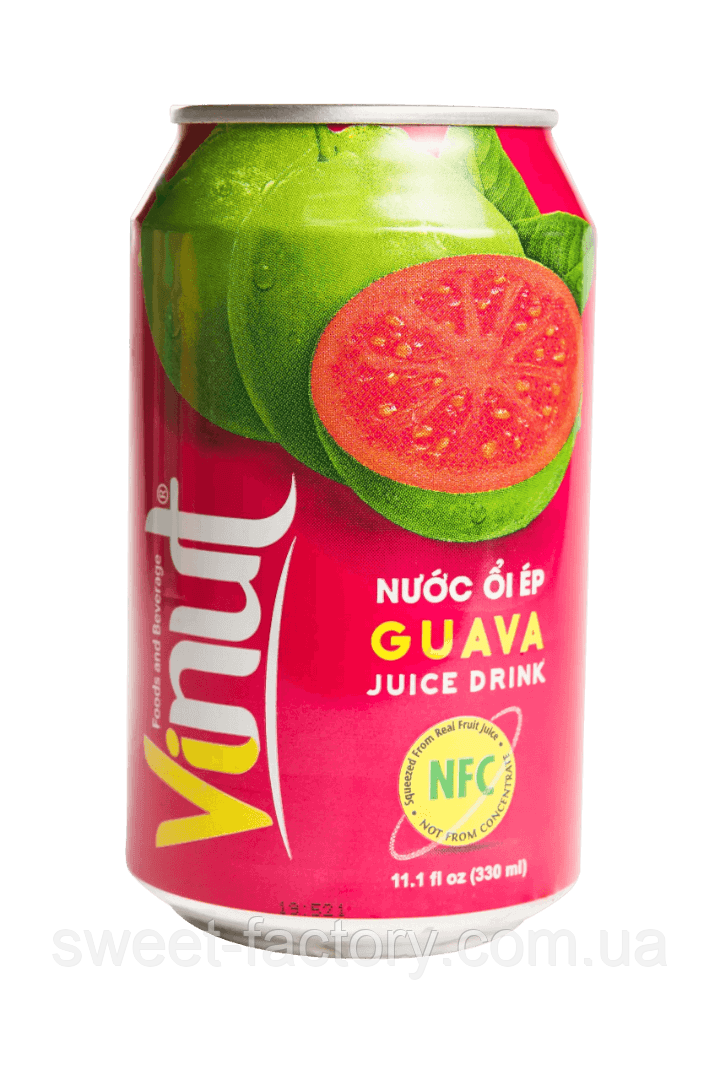 Напиток Vinut Guava Juice Drink Гуава 330ml, фото 1