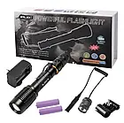 Ліхтар піддульний ручний BL Q2804 T6 POLICE Чорний, фото 2