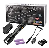 Ліхтар піддульний ручний BL Q2804 T6 POLICE Чорний, фото 2