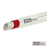 Труба поліпропіленова Alfa Plast (Fiber) d32х5,4 зі скловолокном!! 