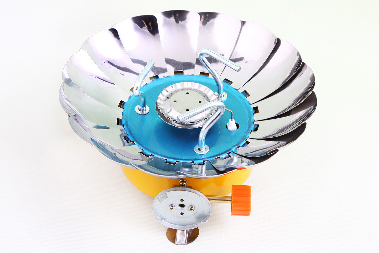 Палник газовий для туризму з захистом від вітру "Sigma", фото 1