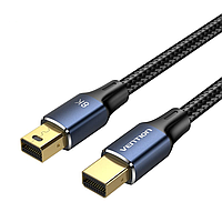 Кабель Vention mini DisplayPort - mini DisplayPort v1.4 1.5m Black, 8K 60 Hz, 4K 144Hz, 2K 165Hz, 1080P 240Hz