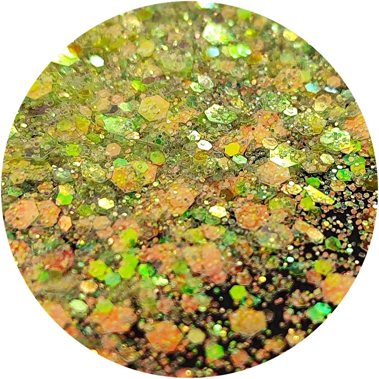 ГЛІТЕР СУХИЙ ГОЛОГРАФІЧНИЙ MIX CHUNKY GLITTER 10 g