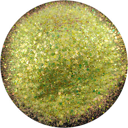 ГЛІТЕР СУХИЙ ГОЛОГРАФІЧНИЙ MIX CHUNKY GLITTER 10 g, фото 3