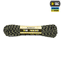 M-Tac паракорд 550 type III Black & Army Green 30м