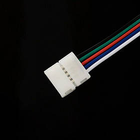 Конектор BIOM, SC-22-SW-15-5, 10mm, RGBW 2joints wire (дріт-2 затискач)