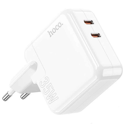 СЗУ Hoco N30 Home Charger Glory PD65W (2C1A) fast charger set + (Type-C to Type-C), фото 2