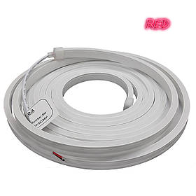 Стрічка світлодіодна NEON RISHANG , 24V, червоний , 7W, IP65, 6-12mm (комплект 5m)