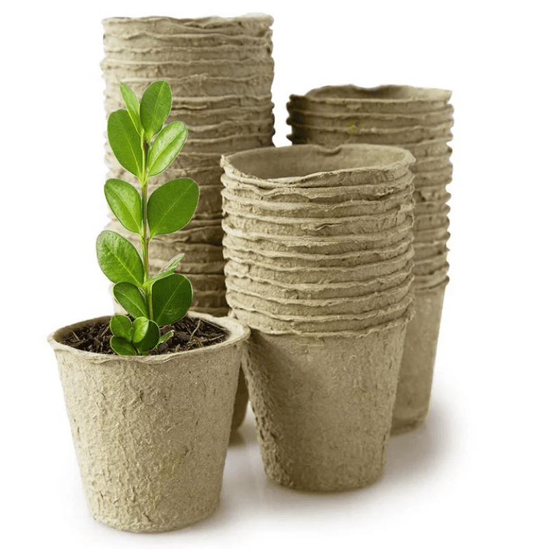 Торф'яні горщики 60х60мм (для розсади), фото 1