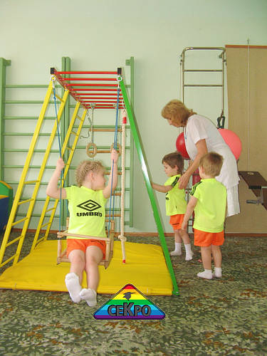 Купить Гимнастический игровой комплекс для детей, цена 8599 грн — Prom ...