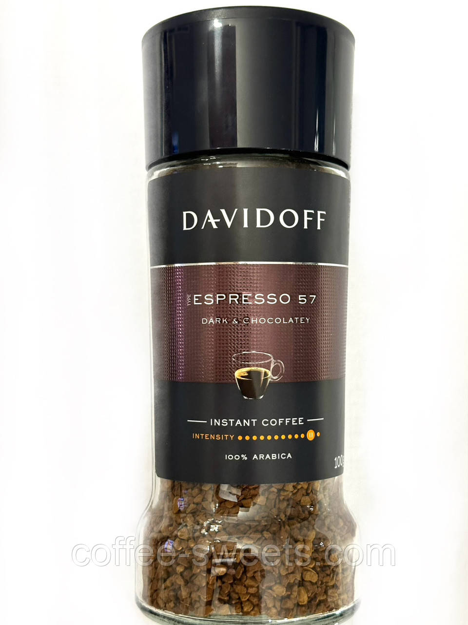 Розчинна кава Davidoff Espresso 57 Dark&Cocolatey 100 г
