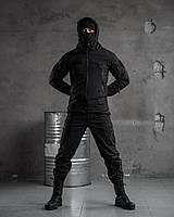 Тактический костюм SoftShell Police black