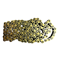 Цепь привода колеса 428H-112L золотой JWBP