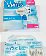 Cменные картриджи для бритья Gillette Venus, женские, 8 шт