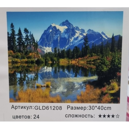 Алмазний живопис 30х40 GLD61208 у картонній коробці