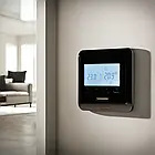 Кнопковий програмований терморегулятор теплої підлоги Castle М6.716 з дисплеєм Чорний, фото 2