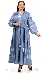 Жіноче плаття вишиванка, розміри S — 3XL