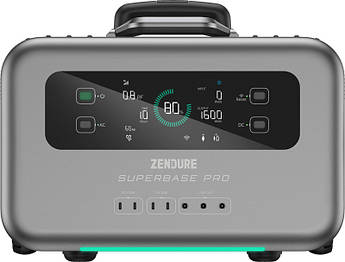 Зарядна станція Zendure SuperBase Pro 1500 Black (1400 Вт/г) WIFI/BT