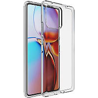 Прозрачный чехол Epic Transparent для Motorola Edge 40 | толщина 1.5 мм Бесцветный (прозрачный)