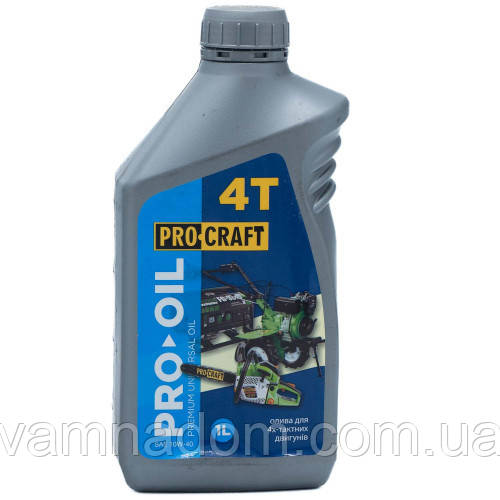 Мастило Procraft моторне 4-тактне 1 л, фото 1
