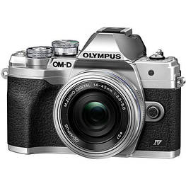 Фотоапарат Olympus OM-D E-M10 Mark IV Body Silver