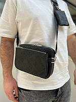 Мужская сумка через плечо луи витон стильная Сумка-мессенджер 3 в 1 Louis Vuitton, классическая ежедневная