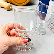 Скляні фужери для коктейлів і десертів 200 мл 6 шт Arcoroc Resto Stemglass (L8409), фото 2