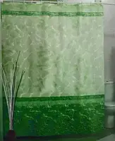 Штора для ванной Miranda MERMER SU 180х200 см(25304) Зелёный